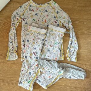 Soothems Eczema PJ Set for Itch Relief (one long sleeve top and two pants) - 8